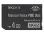Carte m�moire  4 Go SONY MSMT4GNREMB