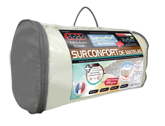 Sur matelas DODO Surconfort THERMOLITE 90 x 190