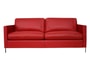 Canap� tissu HDC VERONE 3 places rouge