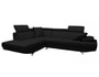 Canap� microfibre HDC AMELIE angle gauche Noir