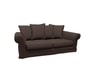 Canap� tissu HDC SUSIE 2 places chocolat