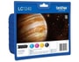 Cartouche d'encre BROTHER LC1240VALBP pack 3 couleurs + noir