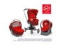 Poussette combin� CHICCO Trio I-Move red