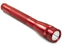 Lampe torche MAGLITE mini 2AA LED rouge coffret