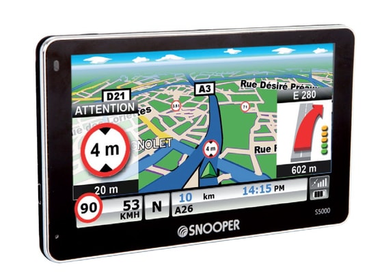 GPS Camping-Car - Caravane SNOOPER Ventura CC5000