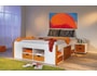 Lit avec rangement INTERLINK BELLINI 140X200 MIEL
