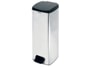 Poubelle � p�dale BRABANTIA Rectangulaire inox brillant 25L