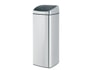 Poubelle One Touch BRABANTIA Touch Bin inox brillante 25L