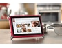 Tablette cuisine QOOQ v2 rouge