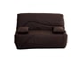 Canap� lit FHD PERLA 140 marron