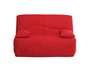 Canap� lit FHD PERLA 140 rouge