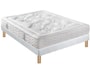 Ensemble 2 personnes PLS Lit LOADING 160 x 200 pied naturel
