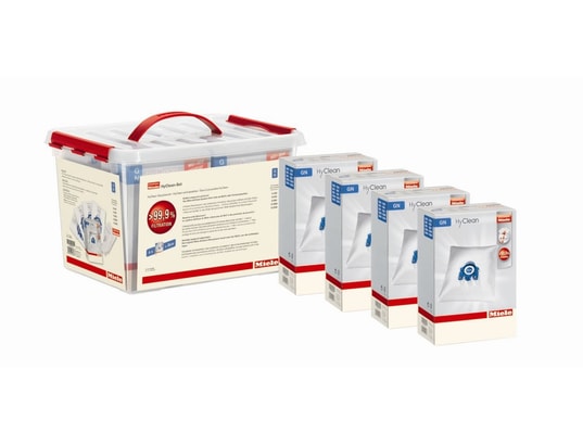 Accessoire aspirateur MIELE BOX 4 boites sacs GN + 2 filtres