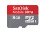 Carte m�moire  8 Go SANDISK MicroSDHC Ultra 8 Go