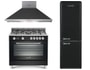 Piano de cuisson LA GERMANIA T95C20NDT+HOC90NCF+COV310N