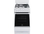 Cuisiniere mixte INDESIT KN3M51S(W)/FR