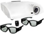 Vid�oprojecteur Home Cin�ma OPTOMA HD33 + Kit 3D + 2 paires de lunettes