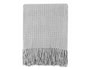 Plaid MOLTEX SUMATRA 170x130 cm gris perle