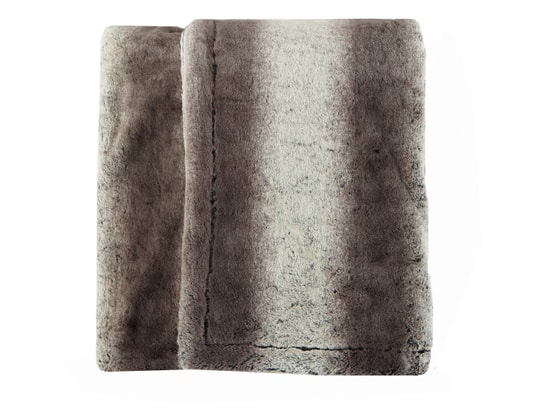 Plaid MOLTEX ARGENTO 130x170 cm fausse fourrure