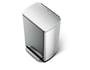 Poubelle � p�dale SIMPLEHUMAN 38L inox brosse CW2005