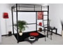 Lit mezzanine LIGNE UBALDI Rocket 140 + Argance