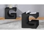 Bout de canap� SOLENA GAB noir