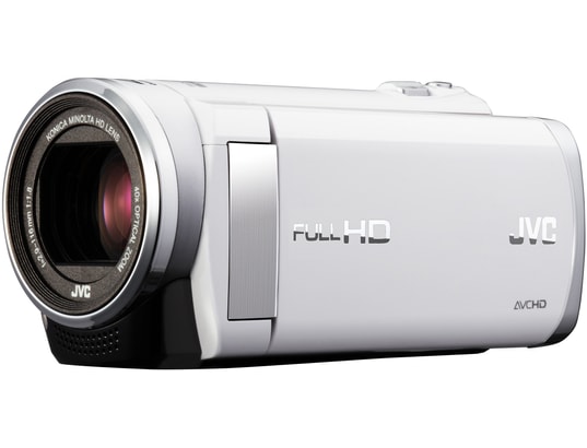 Cam�scope carte m�moire JVC Everio GZ-EX215WEU blanc + tripode