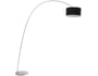 Lampadaire salon KARE DESIGN Gooseneck noir