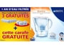 Carafe BRITA MARELLA blanche + 12 maxtra 1006117