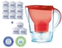 Carafe BRITA 1006119 MARELLA rouge + 12 maxtra