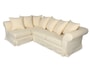 Canap� tissu HDC SUSIE angle gauche ecru uni