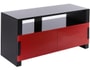 Meuble TV ERARD Bilt 1100 3pl Rouge