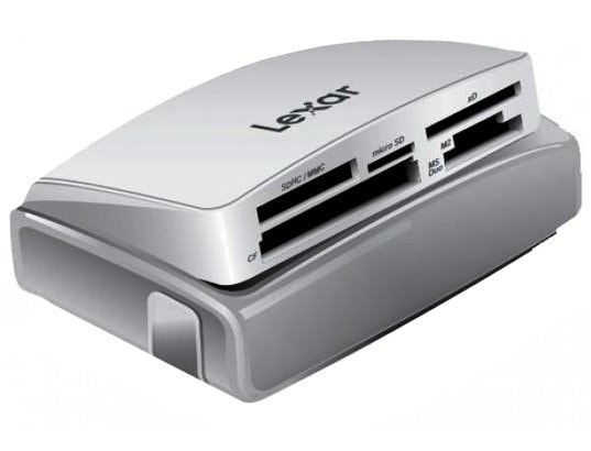 Lecteur de carte m�moire LEXAR LRW024URBEU USB 2.0 24 en 1