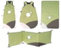 Edredon b�b� P'TIT BASILE Ensemble de lit bebe theme FILOU
