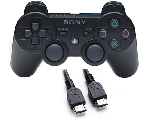 Manette PS3 SONY Dual Shock + 1 Cable HDMI