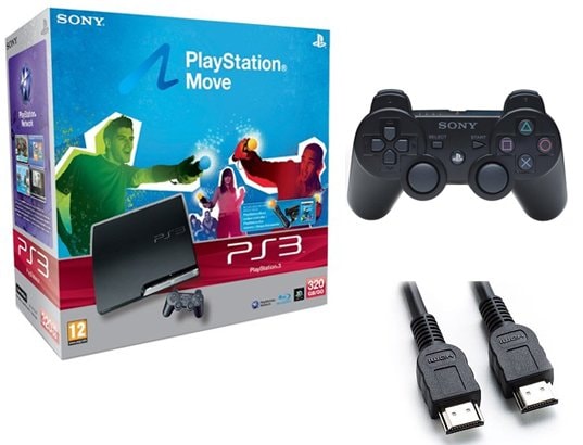 Console PS3 SONY 320 Go Move + 1 Manette + HDMI