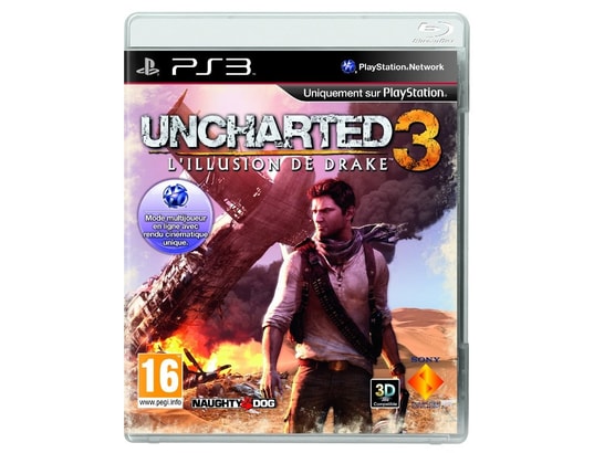 Jeu PS3 SONY Uncharted 3 : l illusion de Drake PS3