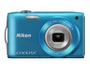 Appareil photo num�rique compact NIKON CoolPix S3300 bleu