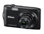 Appareil photo num�rique compact NIKON CoolPix S3300 noir