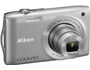 Appareil photo num�rique compact NIKON CoolPix S3300 silver
