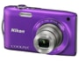 Appareil photo num�rique compact NIKON CoolPix S3300 violet