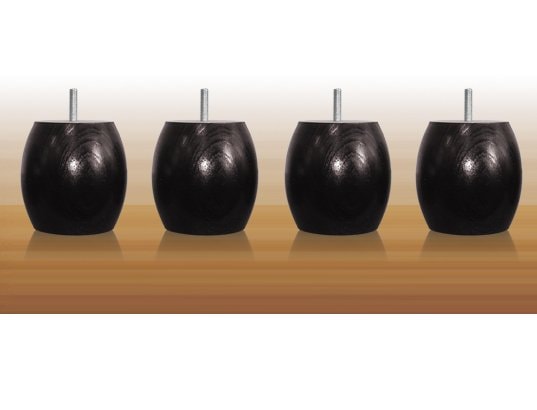 Jeu de pieds Boule MRG Boule 95 x 95 wenge 8mm