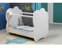 Lit b�b� SOFAMO Altea blanc lit