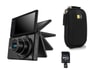 Appareil photo num�rique compact SAMSUNG MV800 noir + housse + microSD 8 Go