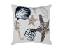 Coussin MOLTEX SEASHELL carre gris