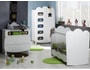Chambre b�b� SOFAMO Chambre Linea blanc lit plexi