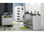 Chambre b�b� SOFAMO Chambre Linea blanc lit barreaux