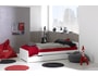 Lit gigogne SOFAMO Feroe blanc lit gigogne