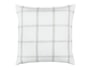 Coussin MOLTEX ALVA CHECK carre imprime blanc