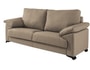 Canap� tissu LUMAR NERUDA 3 places marron